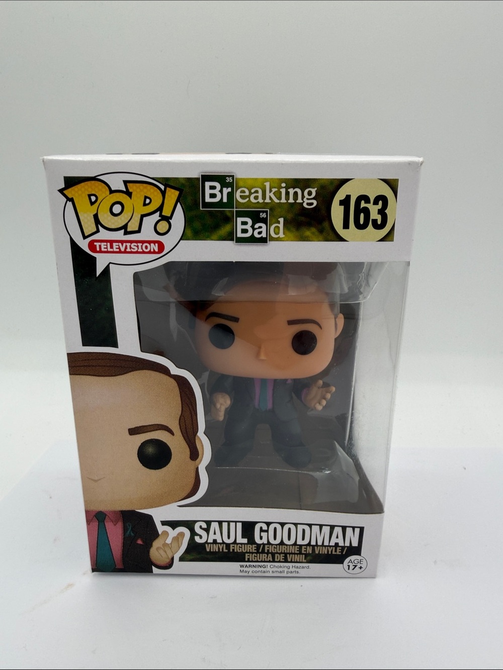 Funko Saul Goodman Vinyl Figure - Black Suit with Pink Tie Better Call Saul